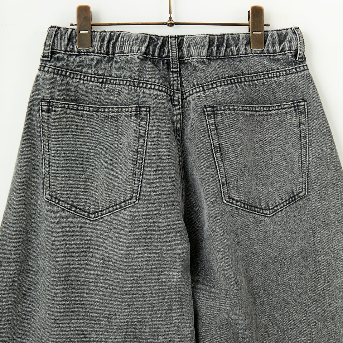 Noir Fabrik [ヌワールファブリック] カーブイージーデニムパンツ [NF-251-008] ACID BLK