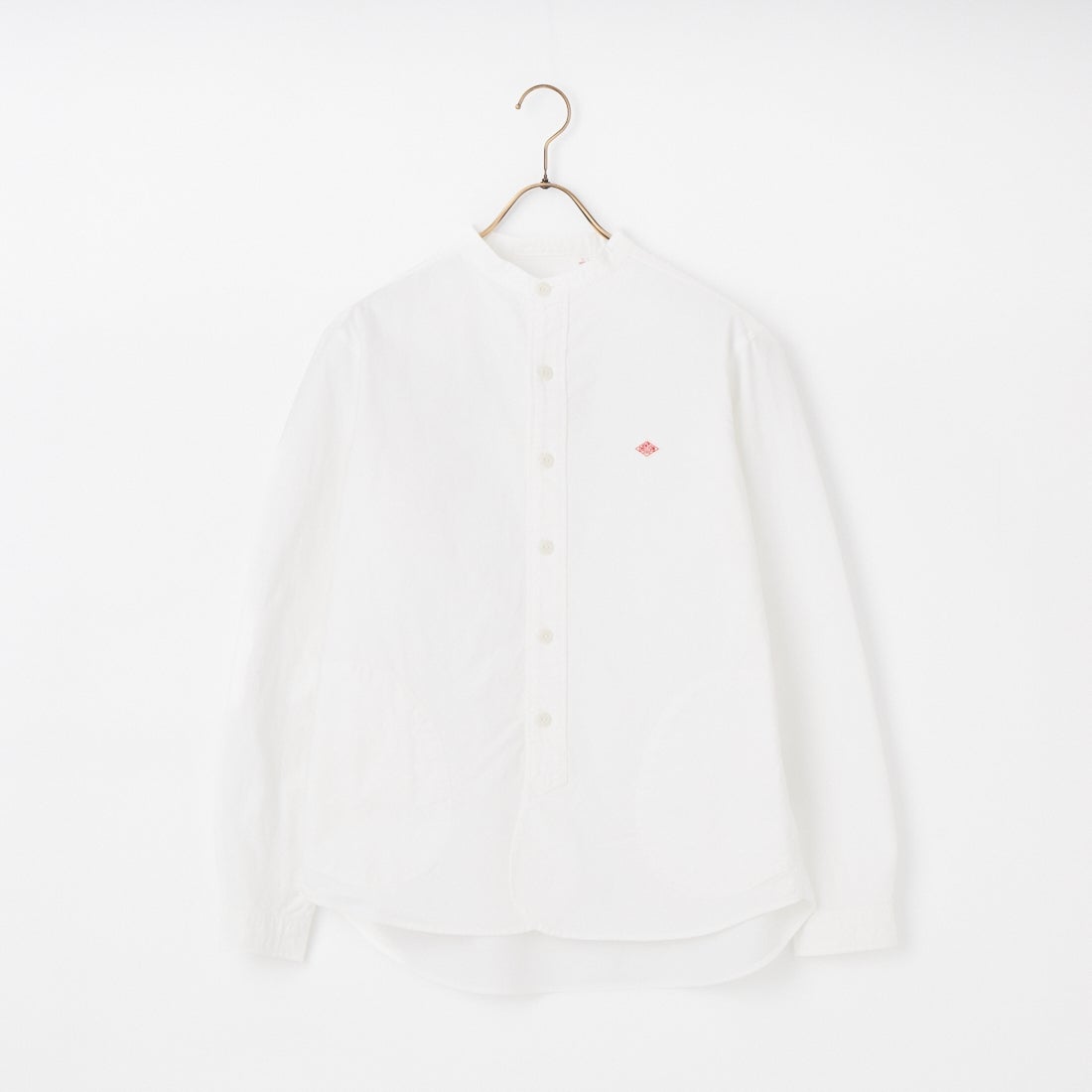 DANTON [ダントン] オックスフォード バンドカラーシャツ [DT-B0280SOX] WHITE