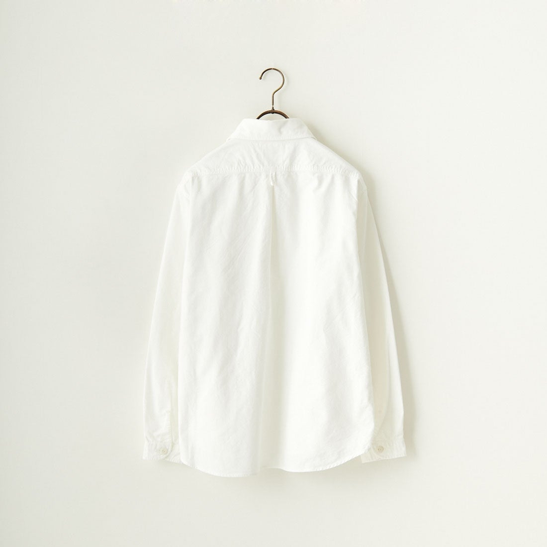 DANTON [ダントン] オックスフォード ラウンドカラーシャツ [DT-B0282SOX] WHITE