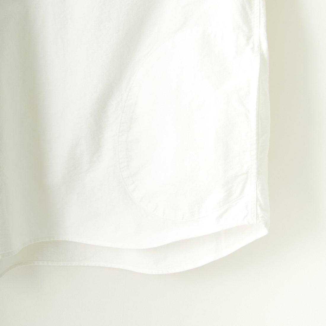 DANTON [ダントン] オックスフォード ラウンドカラーシャツ [DT-B0282SOX] WHITE