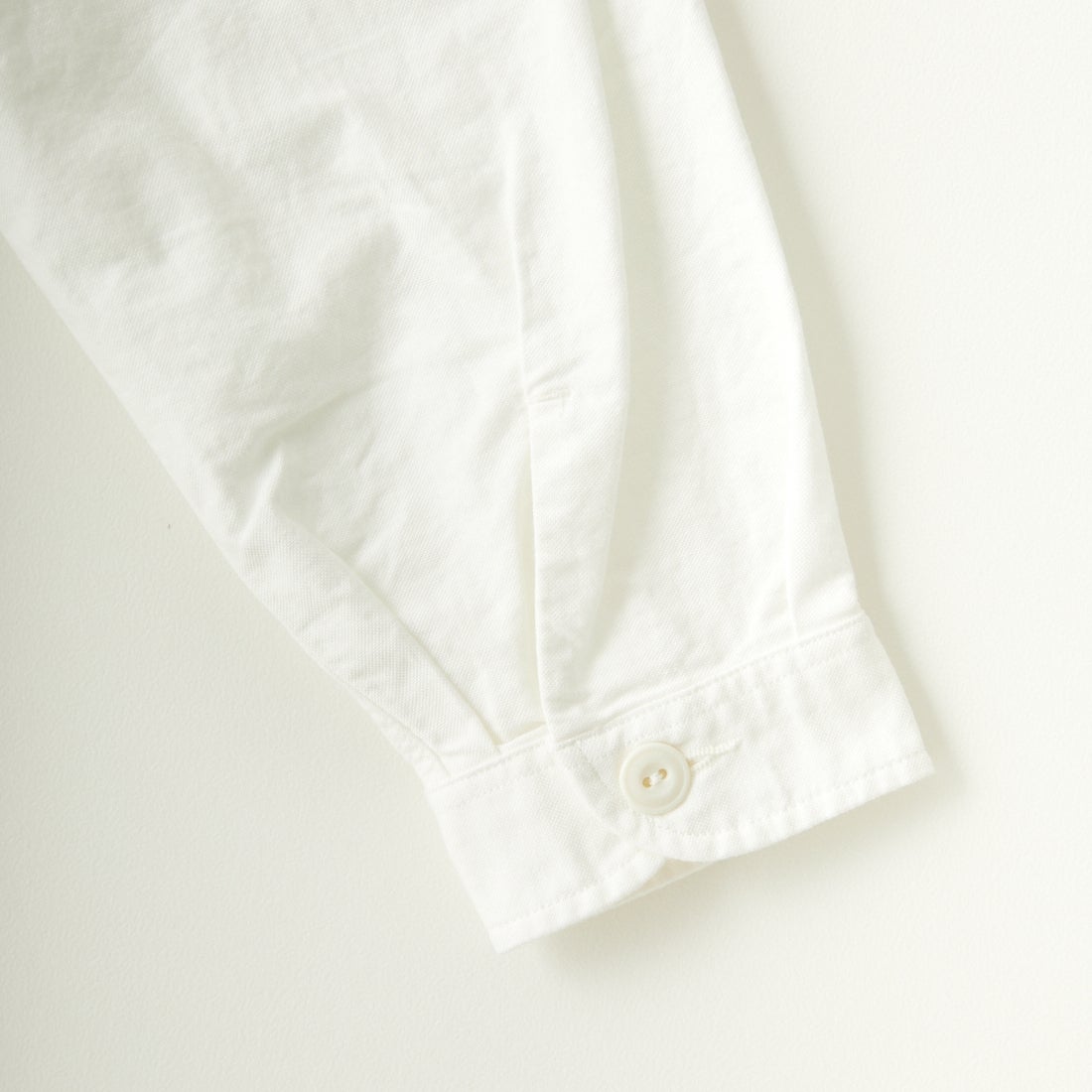 DANTON [ダントン] オックスフォード ラウンドカラーシャツ [DT-B0282SOX] WHITE