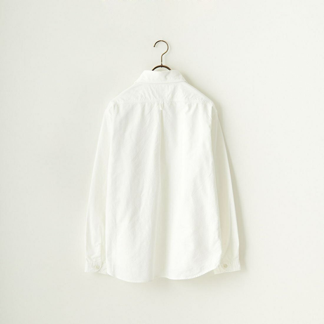 DANTON [ダントン] オックスフォード ラウンドカラーシャツ [DT-B0282SOX] WHITE