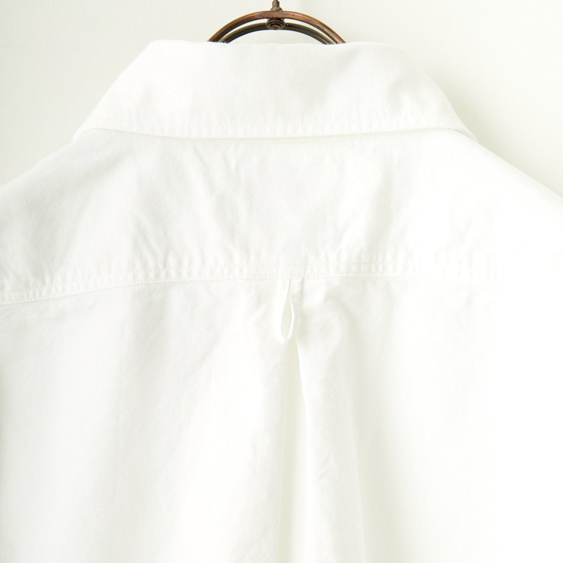 DANTON [ダントン] オックスフォード ラウンドカラーシャツ [DT-B0282SOX] WHITE