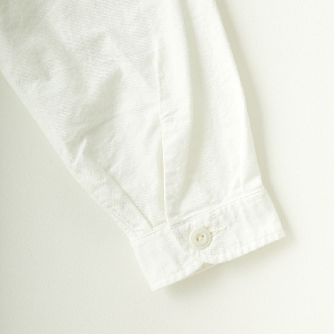 DANTON [ダントン] オックスフォード ラウンドカラーシャツ [DT-B0282SOX] WHITE