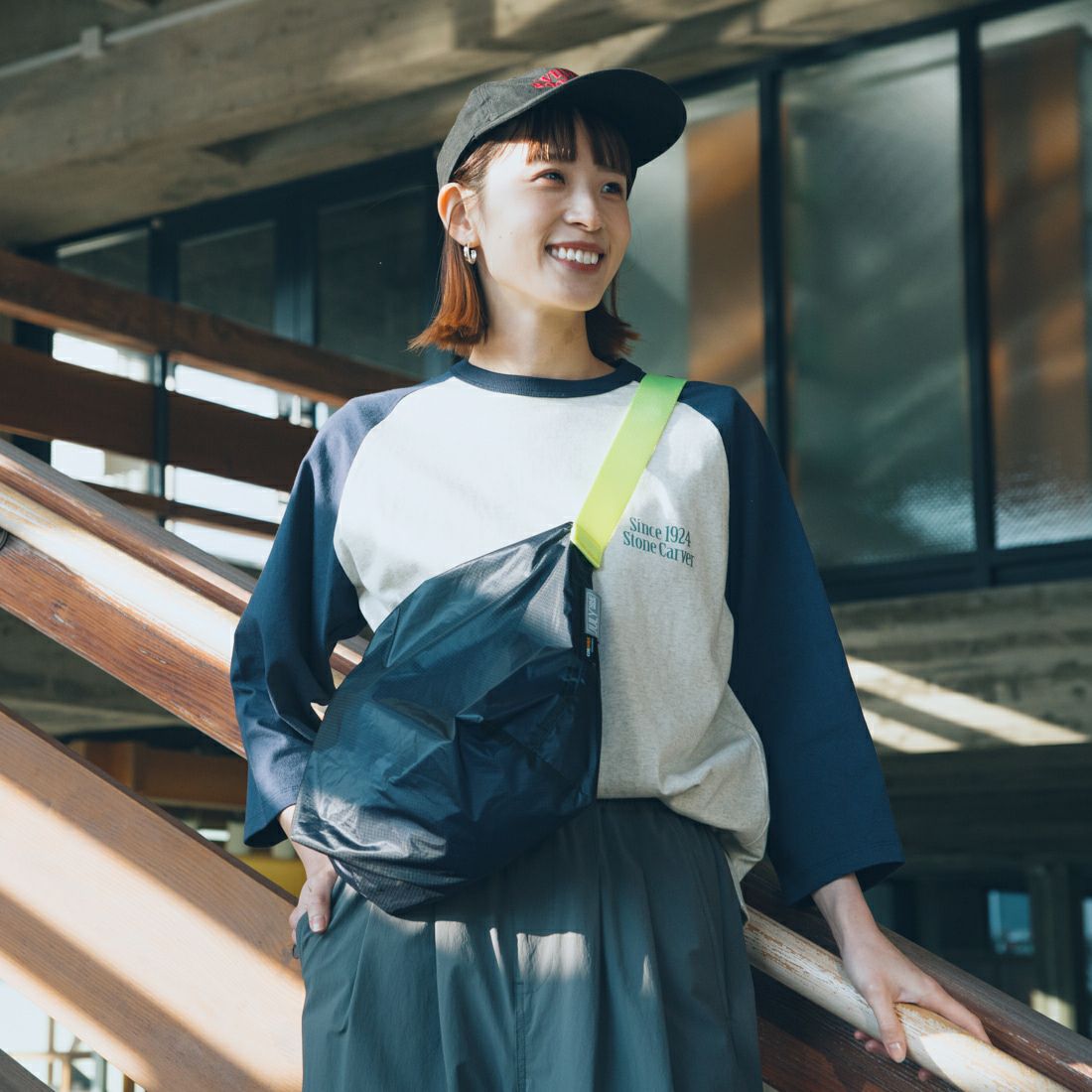 JULY NINE [ジュライナイン] 別注 CORDURAナイロンショルダーバッグ(スモールサイズ) [JLN2000008-JF] NAVY