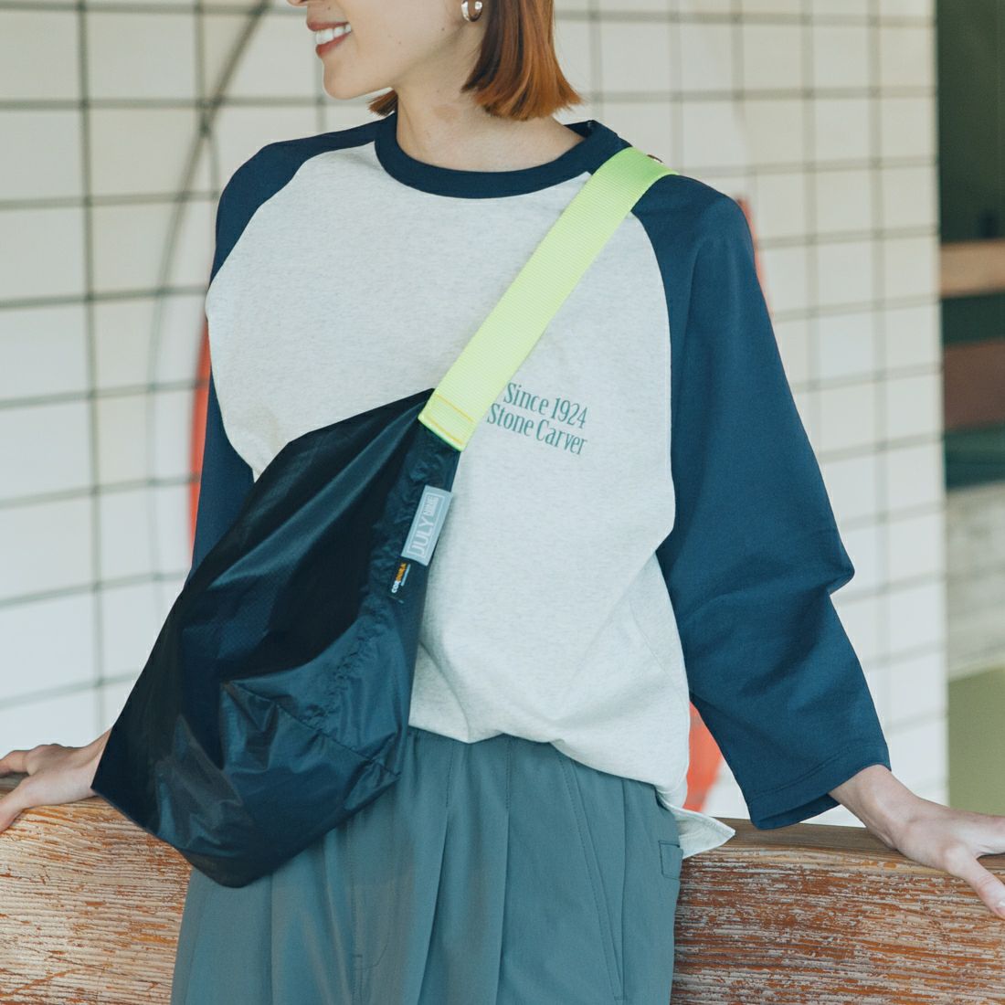 JULY NINE [ジュライナイン] 別注 CORDURAナイロンショルダーバッグ