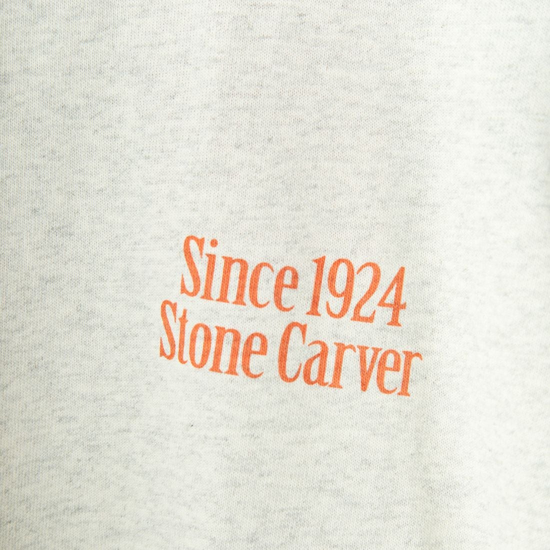 UNIVERSAL OVERALL [ユニバーサルオーバーオール] 別注 ラグランプリント7SLTシャツ SoneCarver [U2512210IN-JF] OAT/GRN