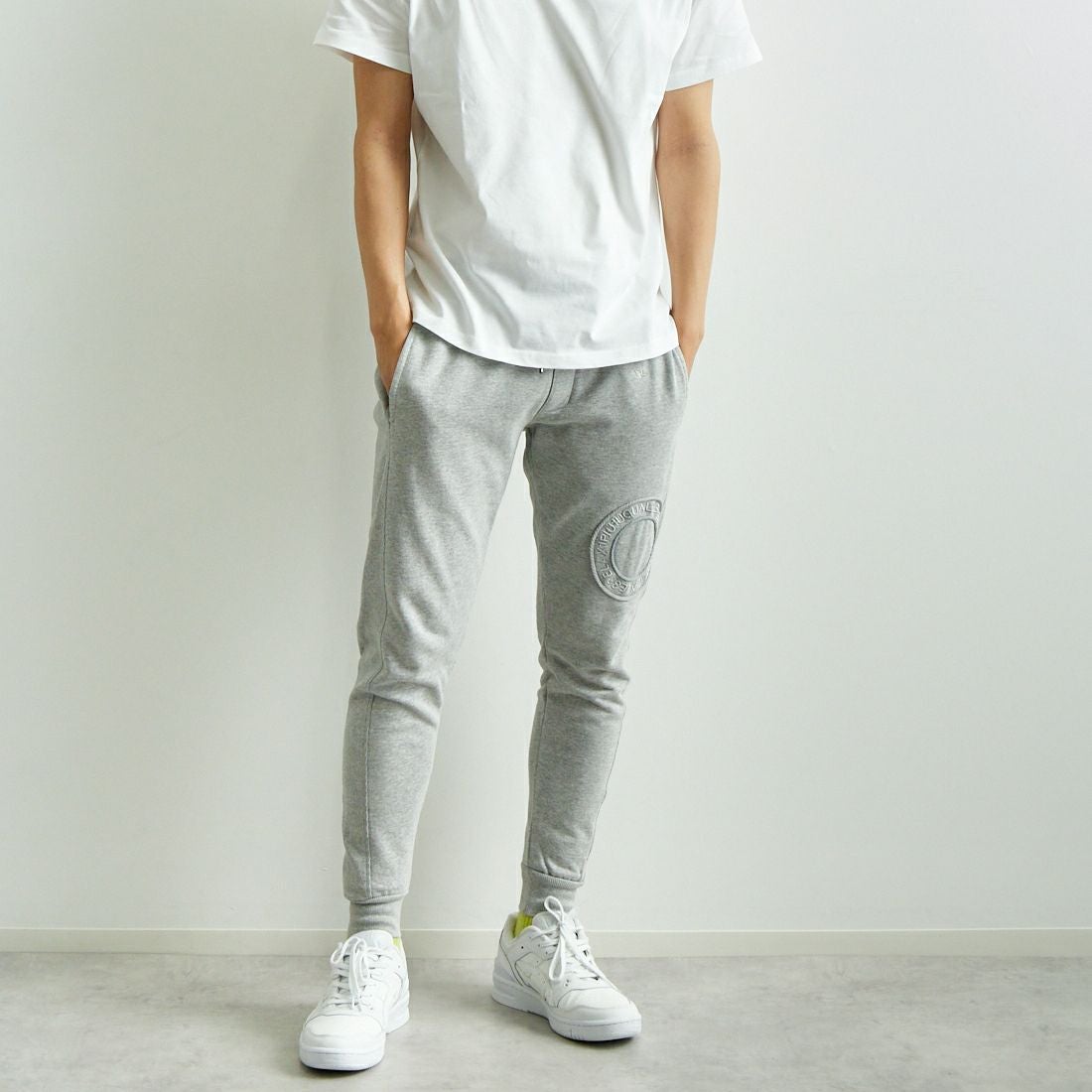 SN80 GRAY&&モデル身長：179cm 着用サイズ：M&&