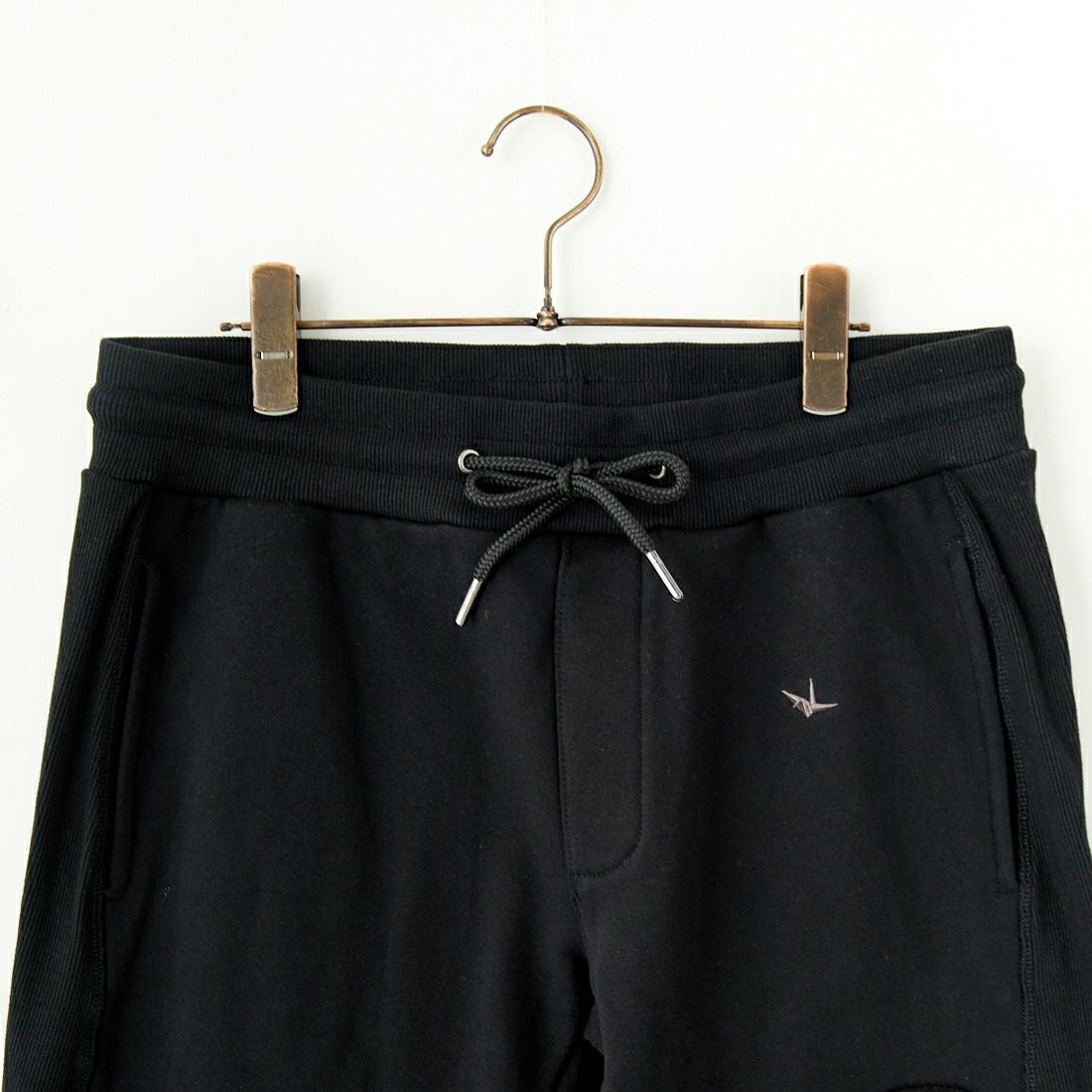 1PIU1UGUALE3 RELAX [ウノ ピゥ ウノ ウグァーレ トレ] サークルロングパンツ [USB-25069] SN90 BLACK