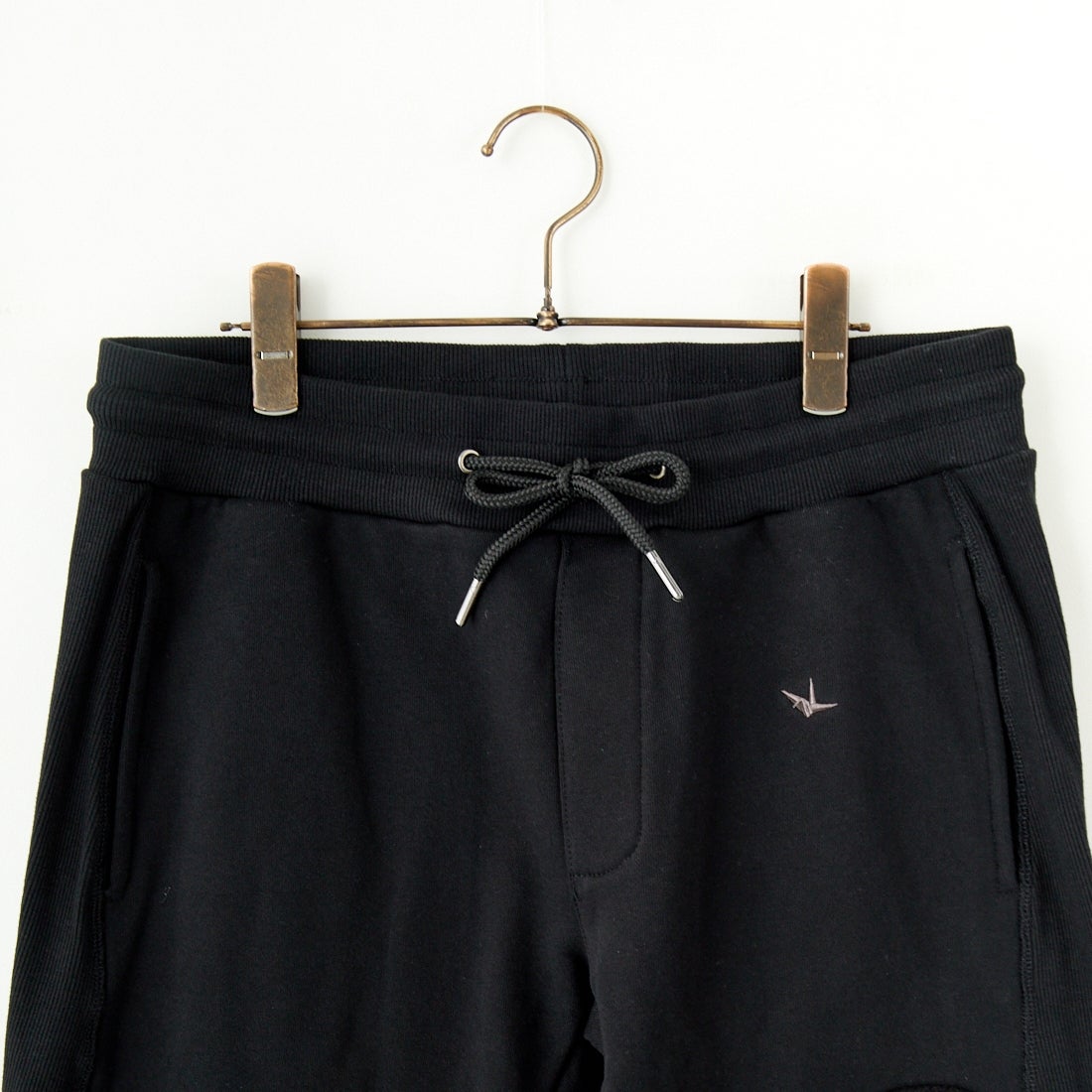 1PIU1UGUALE3 RELAX [ウノ ピゥ ウノ ウグァーレ トレ] サークルロングパンツ [USB-25069] SN90 BLACK