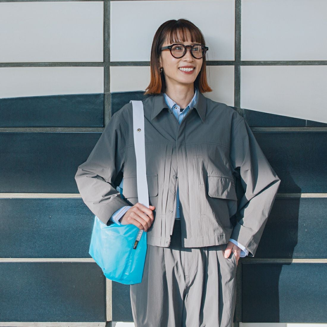 CHARCOAL&&モデル身長：167cm 着用サイズ：F&&