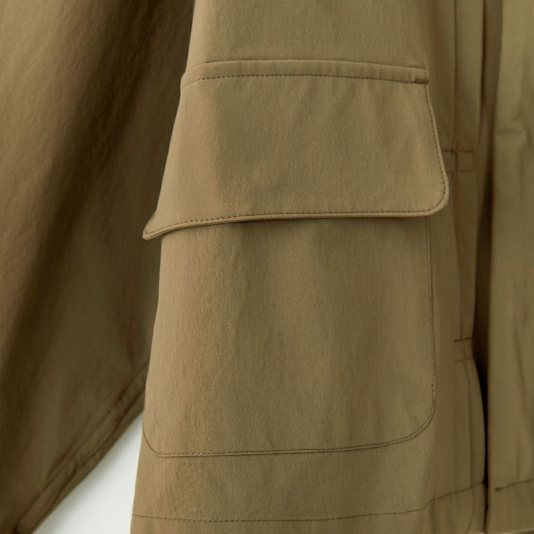 UNIVERSAL OVERALL [ユニバーサルオーバーオール] 別注 ストレッチナイロンシャツジャケット [U2512430IN-JF] OLIVE