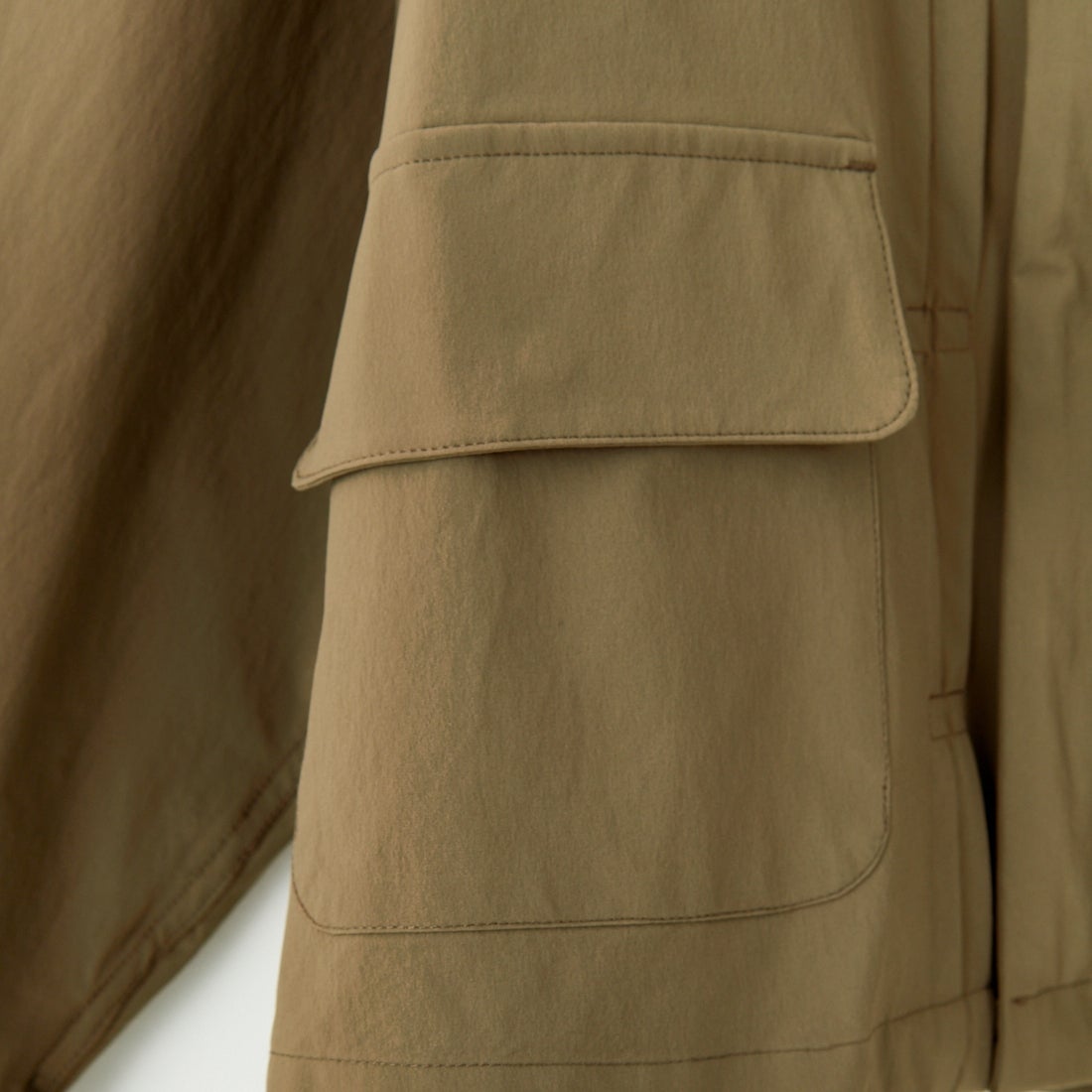 UNIVERSAL OVERALL [ユニバーサルオーバーオール] 別注 ストレッチナイロンシャツジャケット [U2512430IN-JF] OLIVE