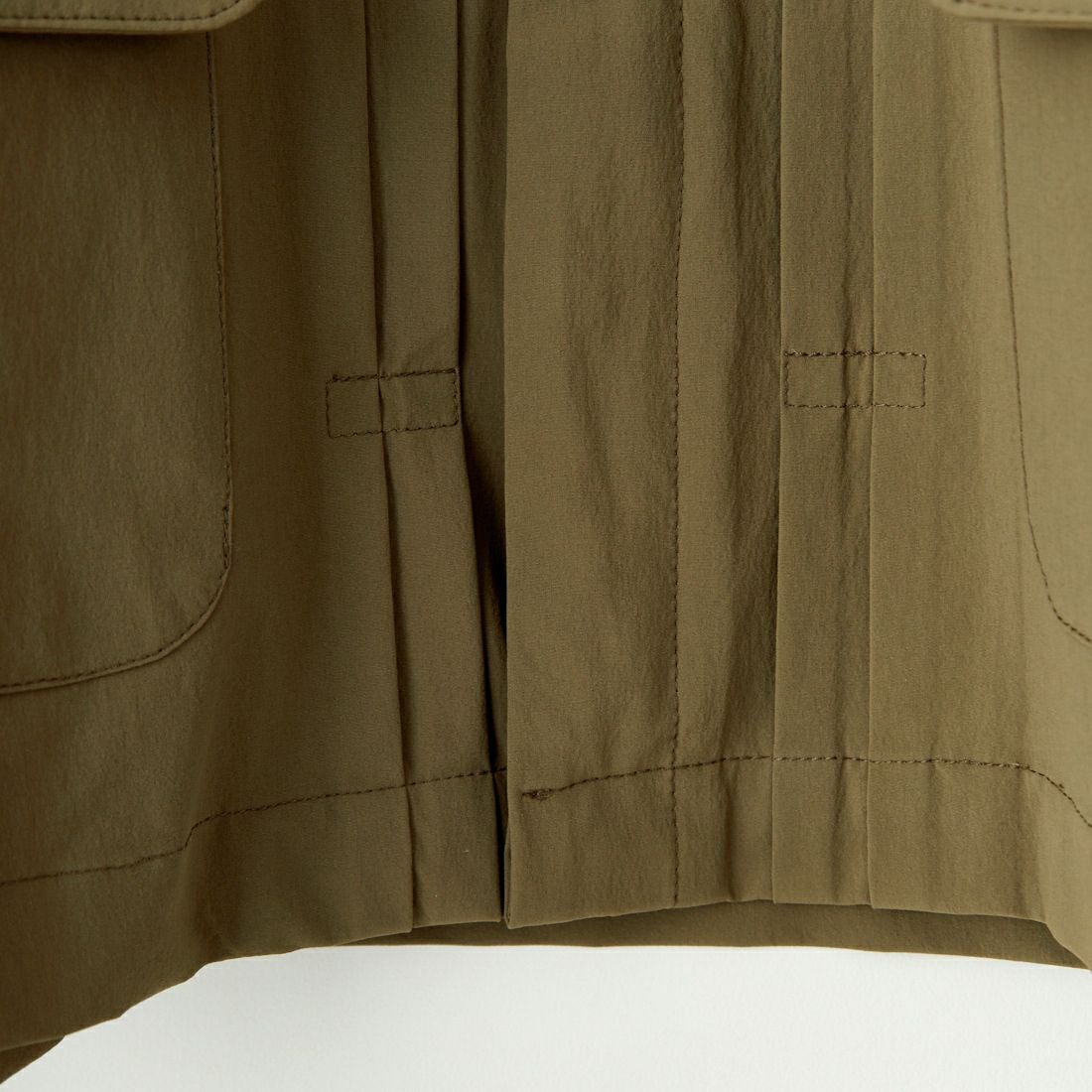 UNIVERSAL OVERALL [ユニバーサルオーバーオール] 別注 ストレッチナイロンシャツジャケット [U2512430IN-JF] OLIVE