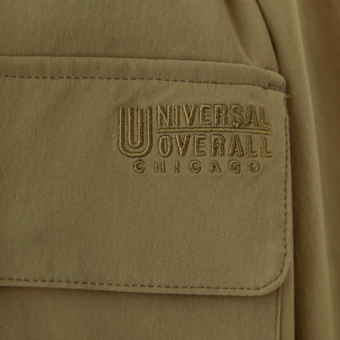 UNIVERSAL OVERALL [ユニバーサルオーバーオール] 別注 ストレッチナイロンシャツジャケット [U2512430IN-JF] OLIVE