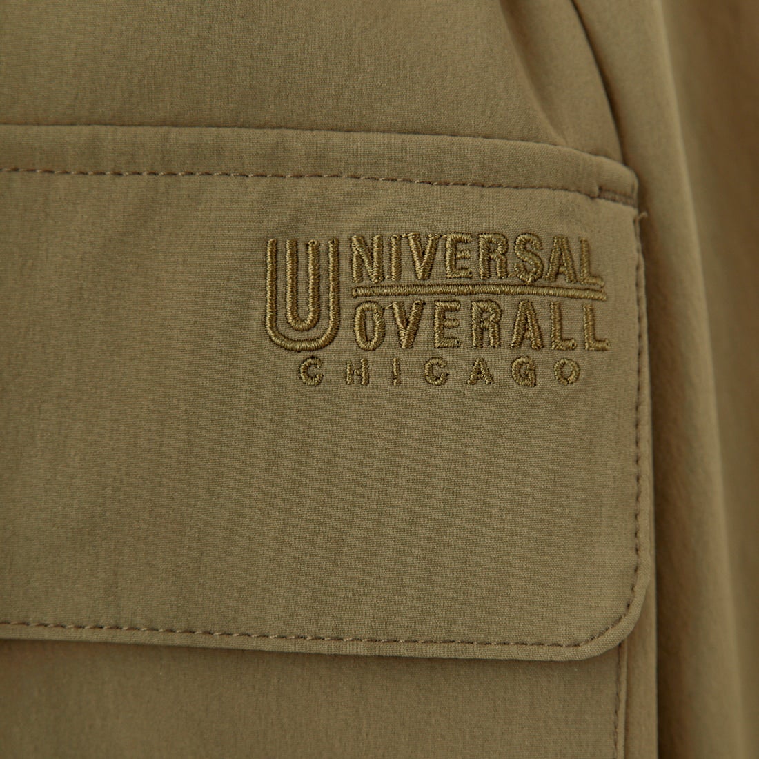 UNIVERSAL OVERALL [ユニバーサルオーバーオール] 別注 ストレッチナイロンシャツジャケット [U2512430IN-JF] OLIVE