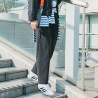 BLACK&&モデル身長：167cm 着用サイズ：F&&