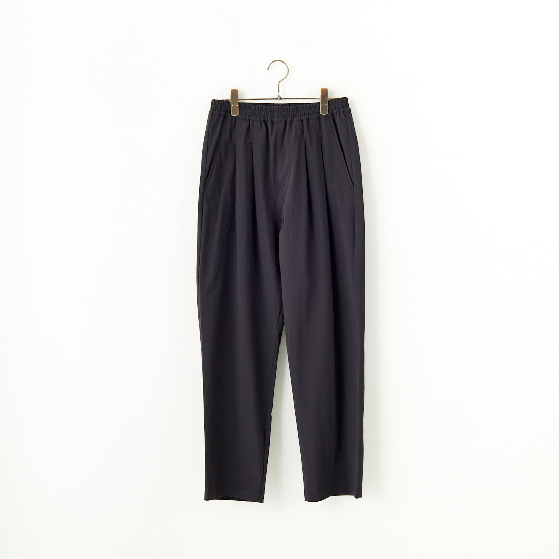 UNIVERSAL OVERALL [ユニバーサルオーバーオール] 別注 ストレッチナイロンイージーパンツ [U2513606IN-JF] BLACK