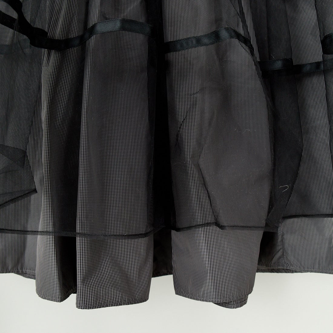 MAISON SPECIAL [メゾンスペシャル] 2WAY チュールレイヤーチェック