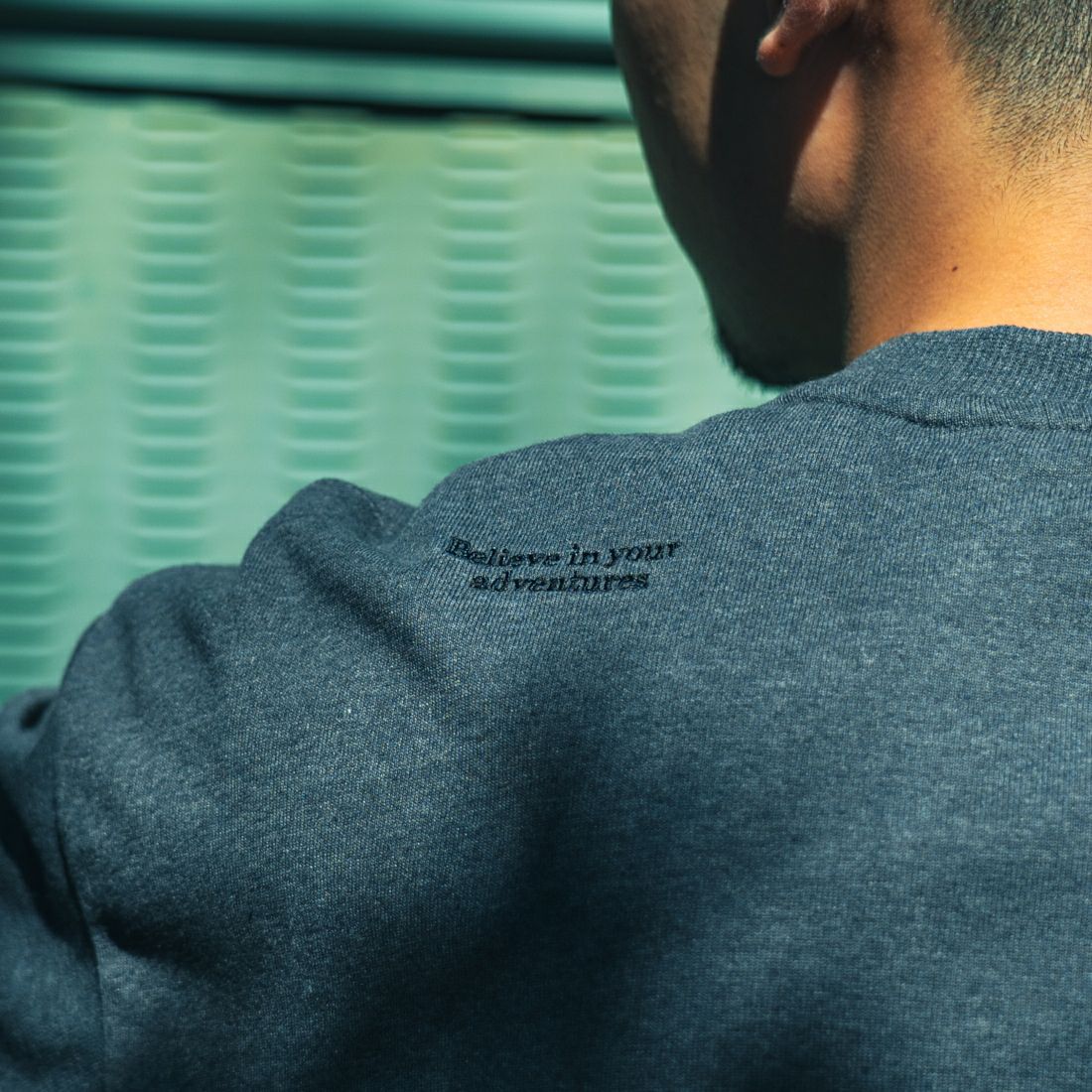 JEANSFACTORY × NANGA [ジーンズファクトリー × ナンガ] 別注 ルーズフィット ドローコードポケットTシャツ [NW25SS-JF5] CHARCOAL