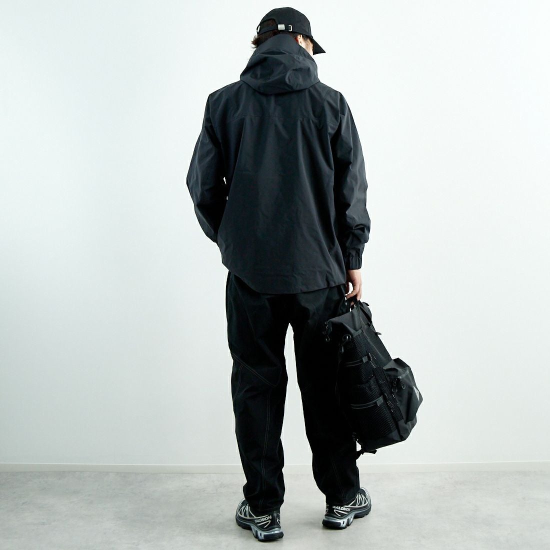 Goldwin [ゴールドウィン] パーテックス アンリミテッドツーレイヤージャケット [GL25142] BK &&モデル身長：179cm 着用サイズ：3&&