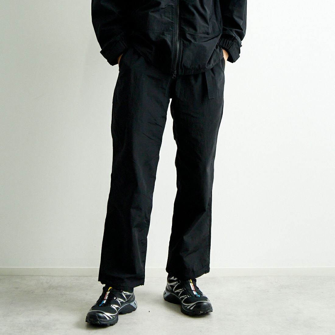 【美品】ゴールドウイン　黒 パンツ ベルクロ付き GOLDWIN（ゴールドウイン） スキーウェア 2023 2024 GOLDWIN GORE-TEX