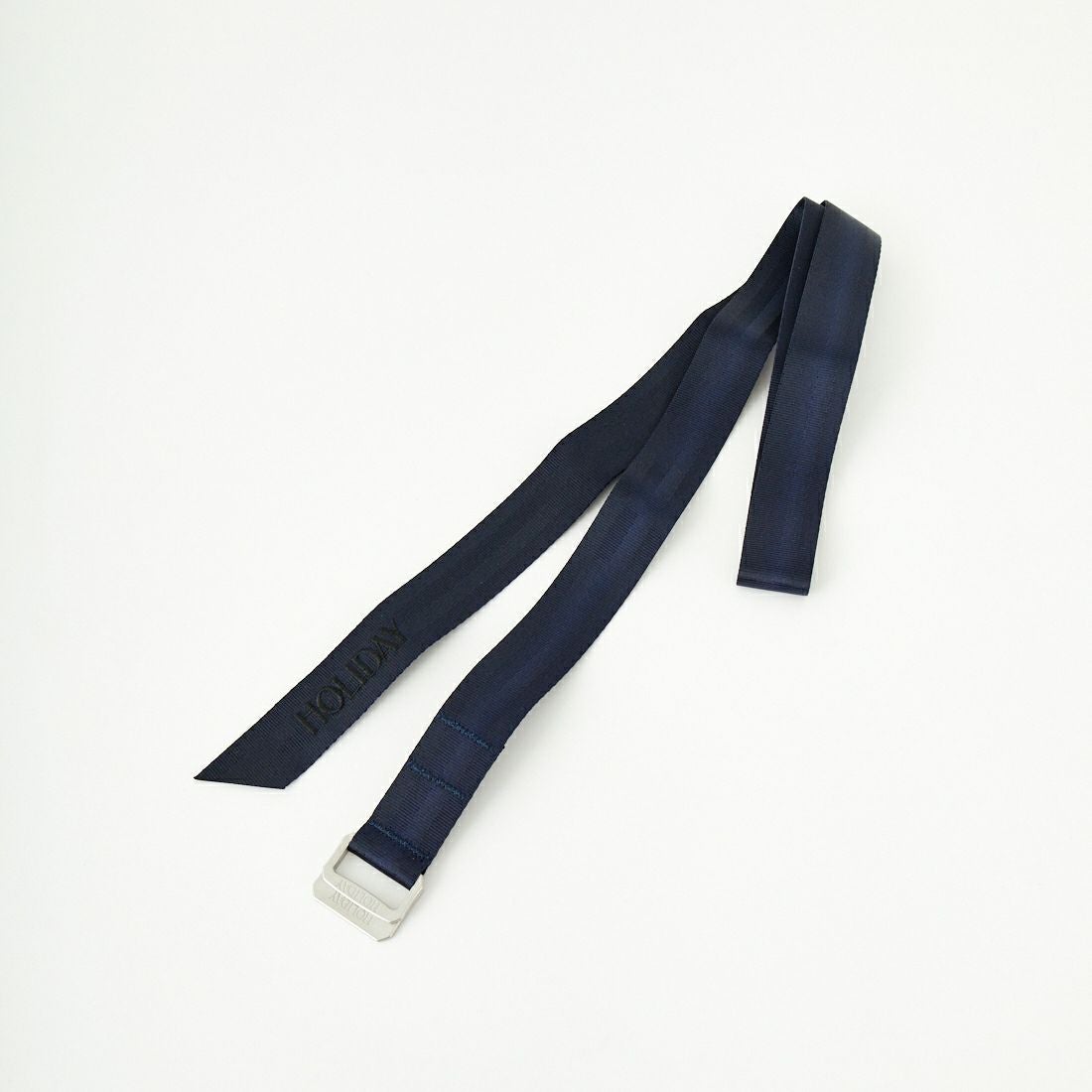 HOLIDAY [ホリデイ] ダブルリングナイロンベルト [25103041] NAVY