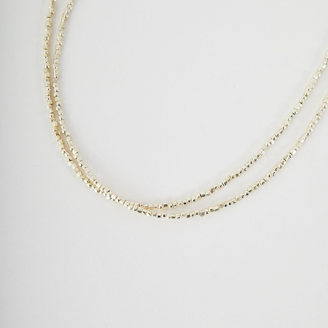 STELLA CIFFON [ステラシフォン] ビーズロングネックレス [AST1-25N06] 00 SILVER