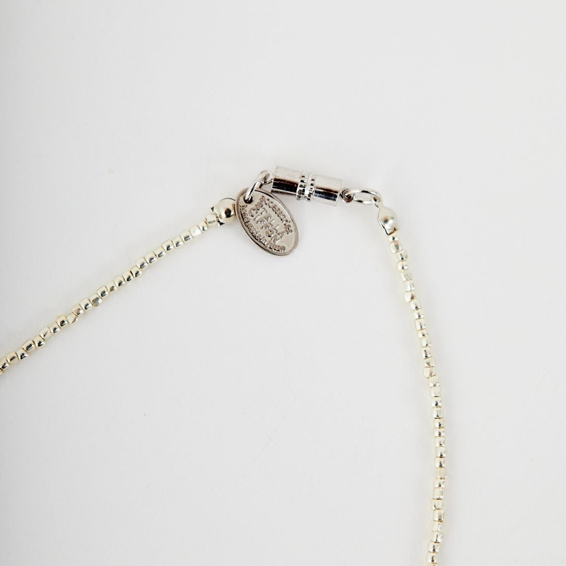 STELLA CIFFON [ステラシフォン] ビーズロングネックレス [AST1-25N06] 00 SILVER