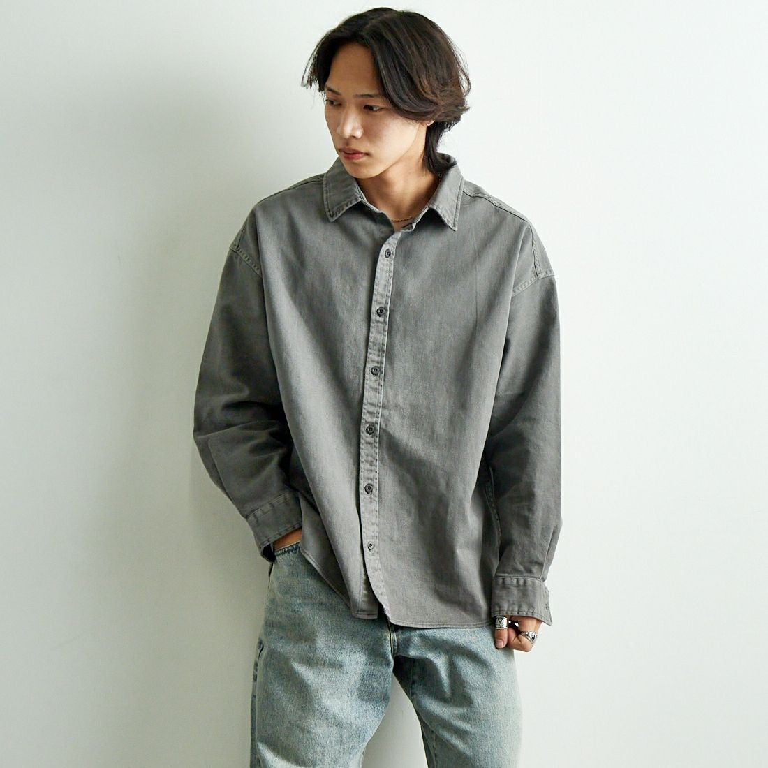 SMOKE&&モデル身長：179cm 着用サイズ：M&&