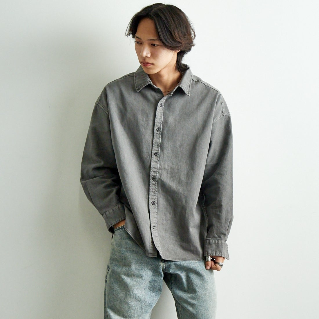 SMOKE&&モデル身長：179cm 着用サイズ：M&&