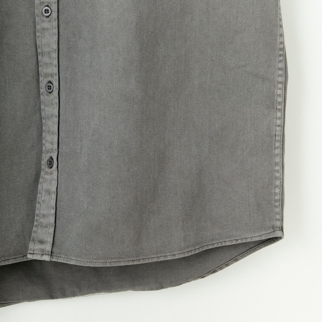 HELLO CALIF [ハローカリフ] ピグメントツイルシャツ [TH-3887] SMOKE