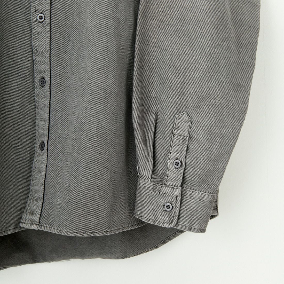 HELLO CALIF [ハローカリフ] ピグメントツイルシャツ [TH-3887] SMOKE