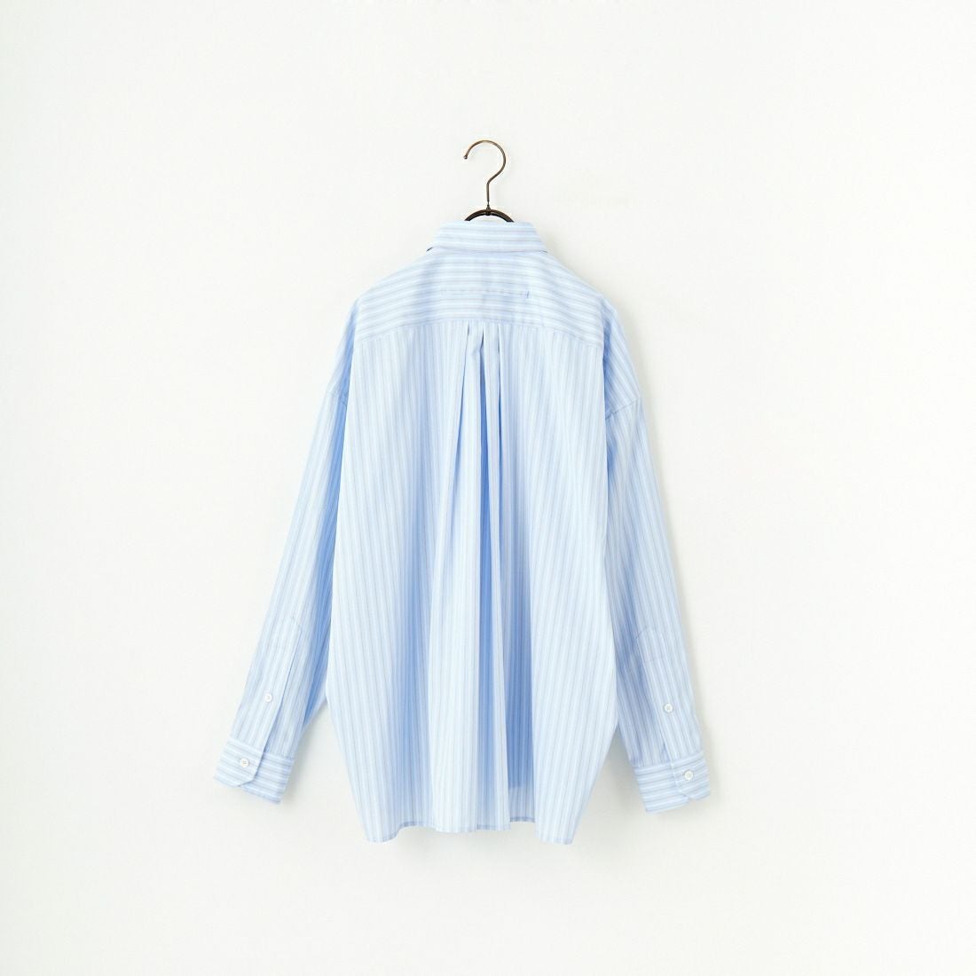 TICCA [ティッカ] スクエアビッグシャツ [TBES-011] BLU STRIPE