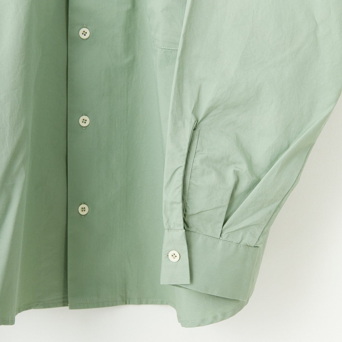 ARMY TWILL SANFORIZED [アーミーツイル サンフォライズド] ライトツイル ユーティリティシャツ [AM-2517002] GREEN