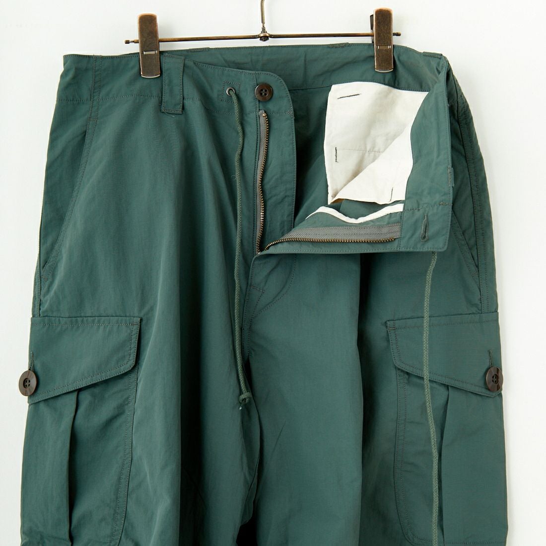 ARMY TWILL SANFORIZED [アーミーツイル サンフォライズド] リップストップ カーゴパンツ [AM-2515004] KHAKI