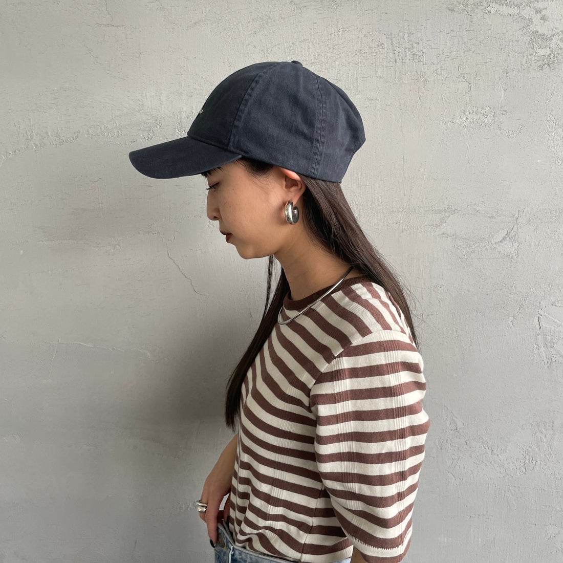 Barbour [バブアー] Cascade sports コットン6パネル キャップ [MHA0274] NAVY