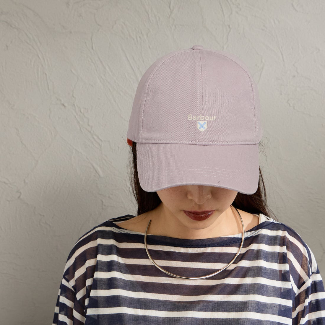 Barbour [バブアー] Cascade sports コットン6パネル キャップ [MHA0274] HEATHER MI