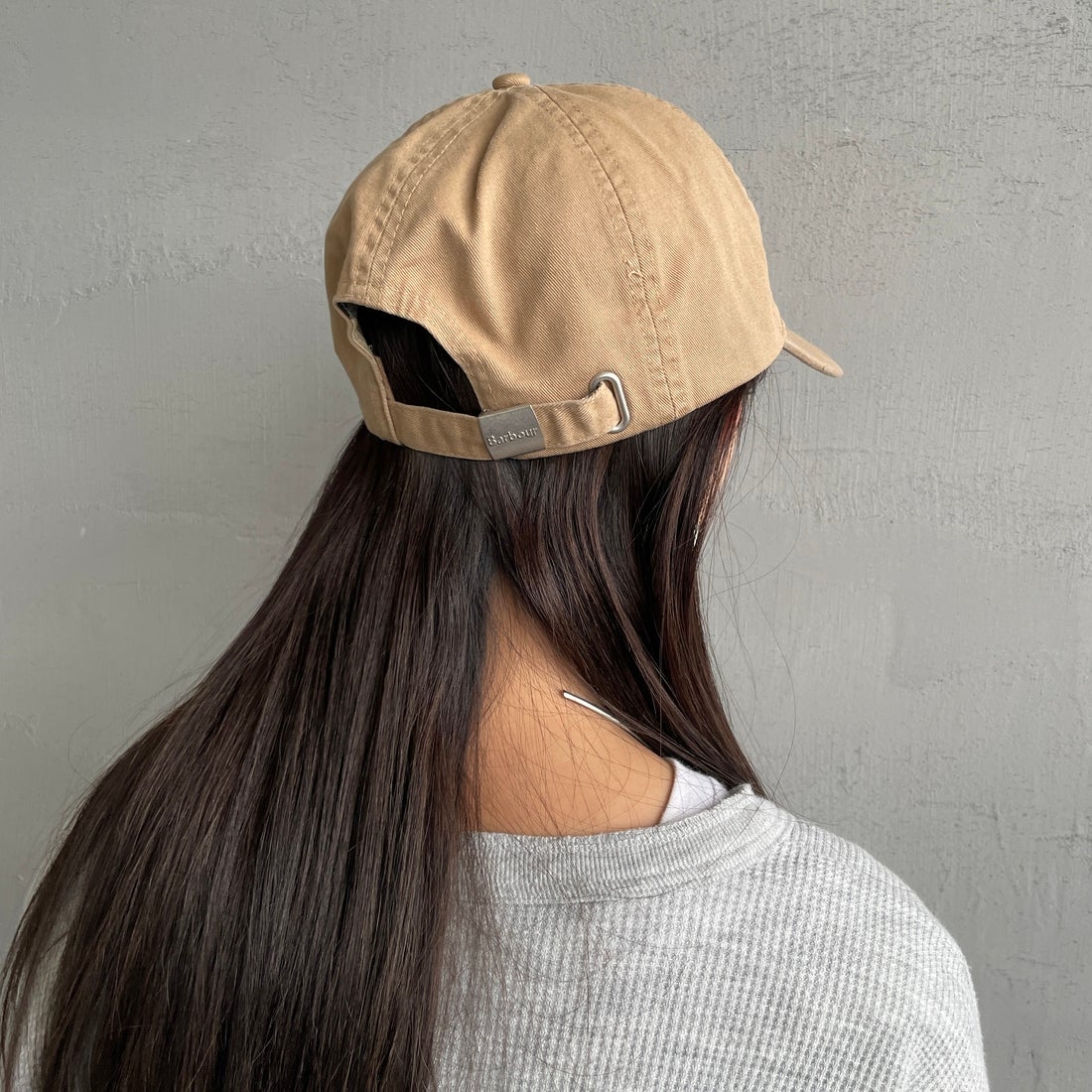 Barbour [バブアー] Cascade sports コットン6パネル キャップ [MHA0274] STONE