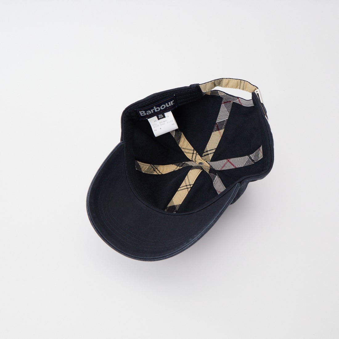 Barbour [バブアー] Cascade sports コットン6パネル キャップ [MHA0274] NAVY