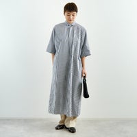 NVY STRIPE&&モデル身長：160cm 着用サイズ：F&&