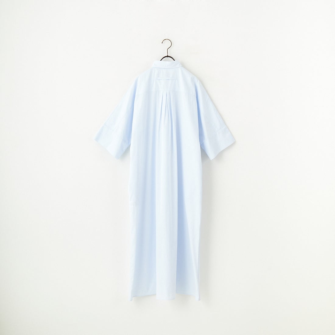 TICCA [ティッカ] テント半袖シャツワンピース [TBES-016] SAXE