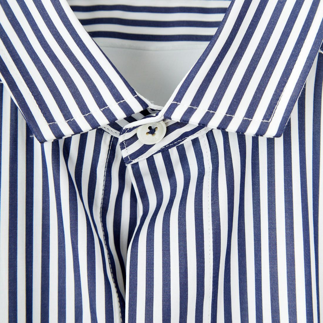 TICCA [ティッカ] テント半袖シャツワンピース [TBES-016] NVY STRIPE