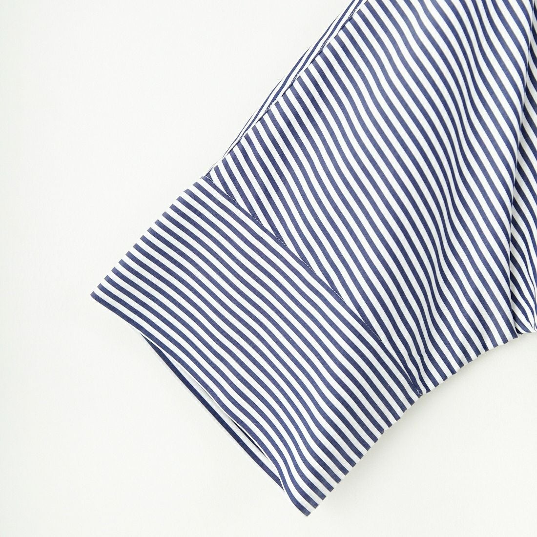 TICCA [ティッカ] テント半袖シャツワンピース [TBES-016] NVY STRIPE