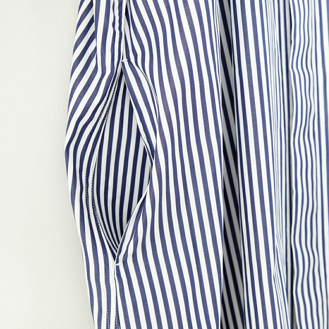 TICCA [ティッカ] テント半袖シャツワンピース [TBES-016] NVY STRIPE