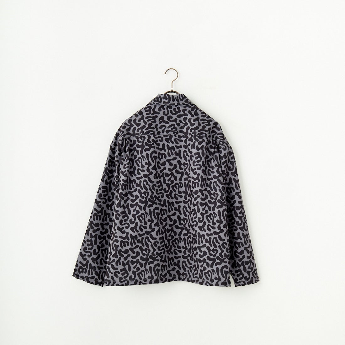 Jeans Factory Clothes [ジーンズファクトリークローズ] バクテリアカモ柄シャツ [TH-3881] GRAY