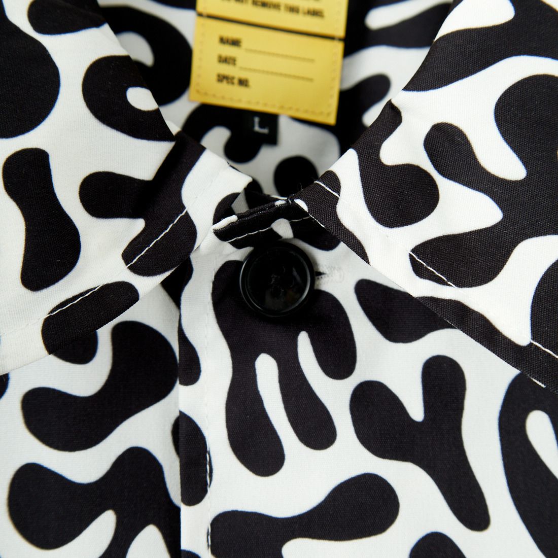 Jeans Factory Clothes [ジーンズファクトリークローズ] バクテリアカモ柄シャツ [TH-3881] WHITE