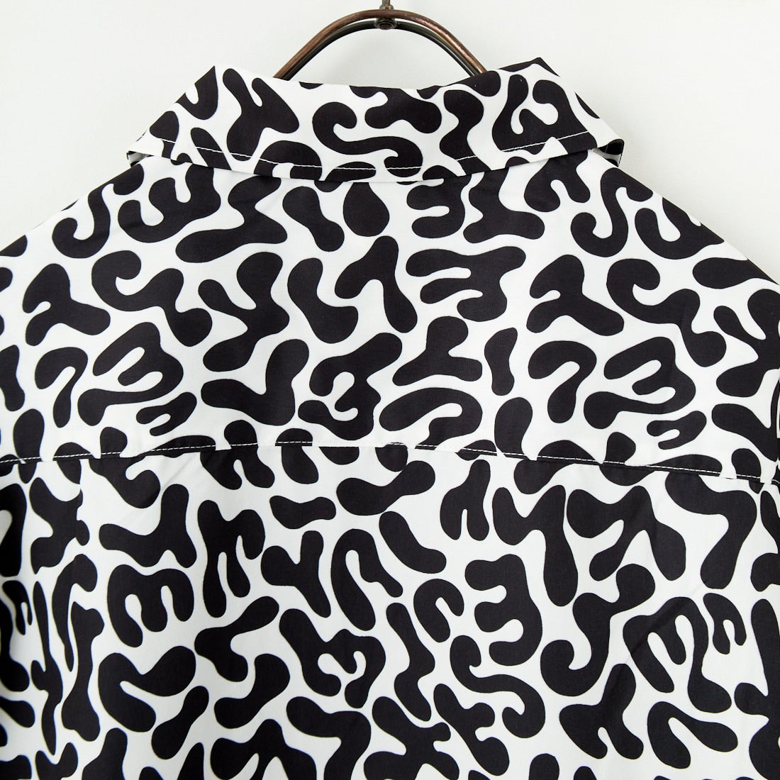 Jeans Factory Clothes [ジーンズファクトリークローズ] バクテリアカモ柄シャツ [TH-3881] WHITE