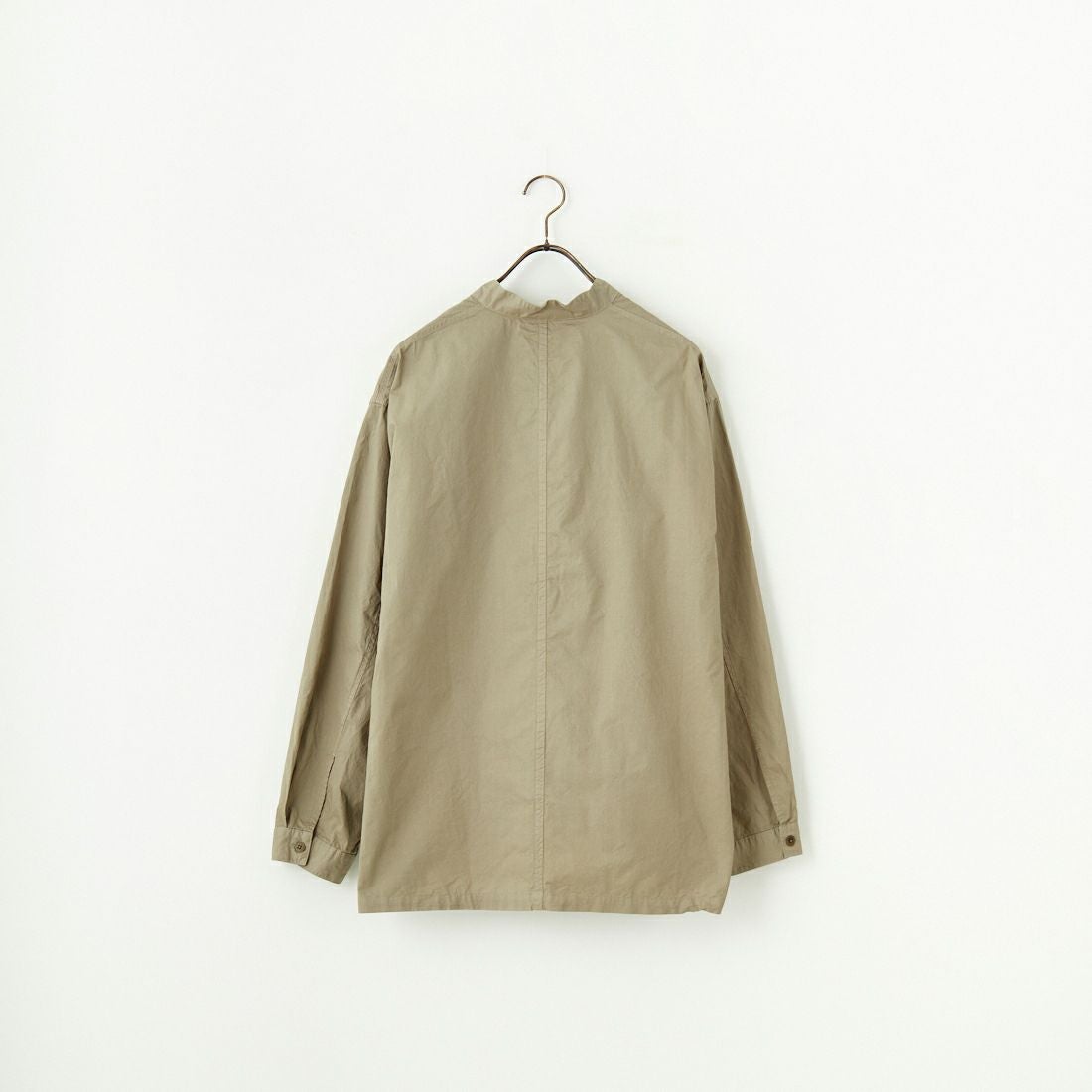STILL BY HAND [スティルバイハンド] ガーメントダイ オーバーシャツ [SH03251] KHAKI BEIG