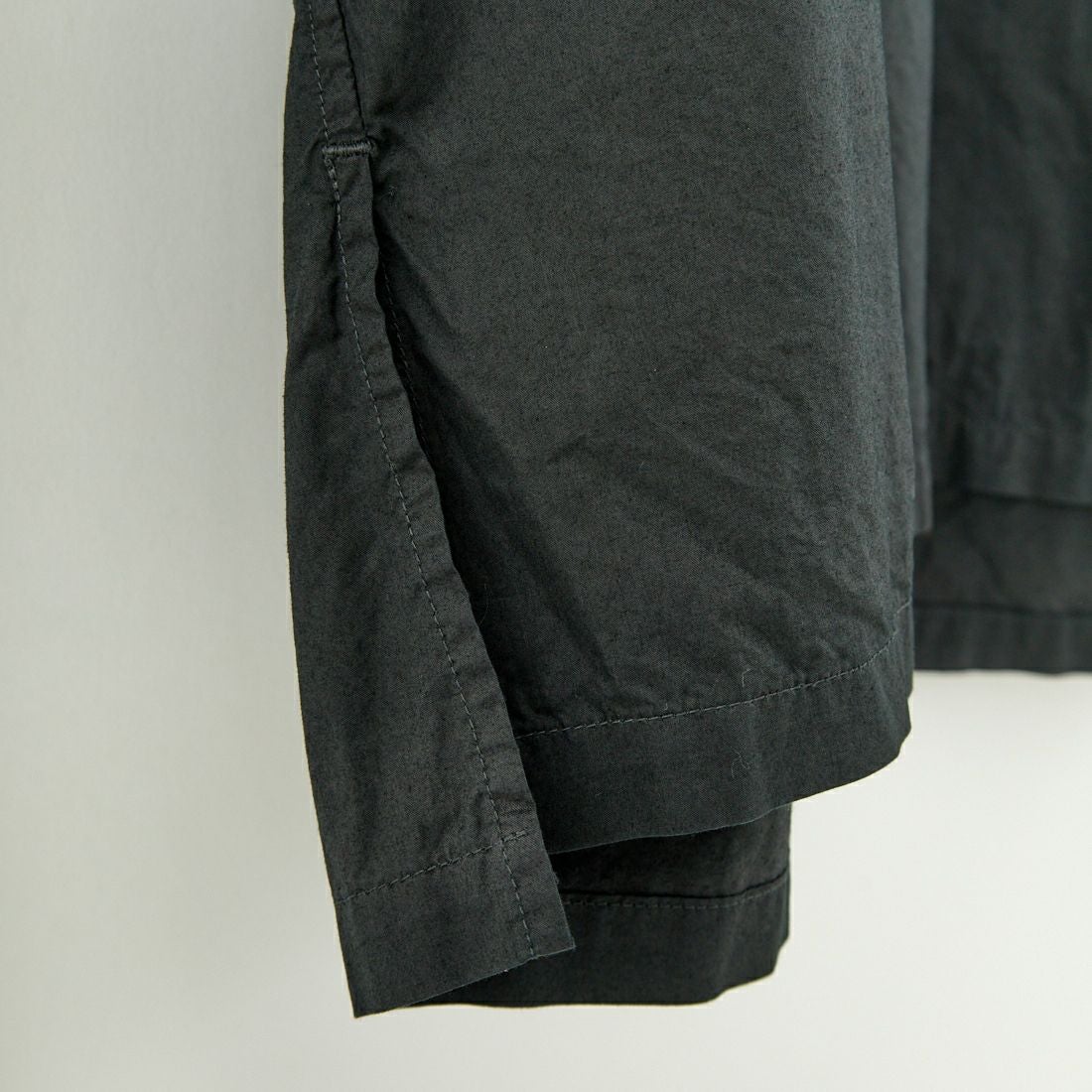 STILL BY HAND [スティルバイハンド] ガーメントダイ オーバーシャツ [SH03251] GREEN CHAR